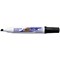 Bic Velleda 1751 Whiteboard Marker, Chisel Tip, Black, Pack of 12