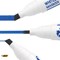 Bic Velleda 1751 Whiteboard Marker, Chisel Tip, Black, Pack of 12