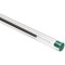 Bic Cristal Ball Pen, Clear Barrel, Green, Pack of 50