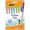 Bic Cristal Fun Ballpoint Pens, Assorted, Pack of 8