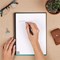 Rocketbook Core Letter Set Dot Reusable Notebook, A4, 32 Pages, Black
