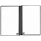 Rocketbook Fusion Letter Set Reusable Notebook, A4, 42 Pages, Black