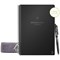 Rocketbook Fusion Executive Set Reusable Notebook, A5, 42 Pages, Black