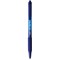 Bic SoftFeel Clic Pen, Retractable, Rubberised Barrel, Blue, Pack of 12