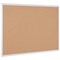 Bi-Office Maya Antimicrobial Cork Board, Aluminium Frame, 900x600mm