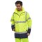 Beeswift Two Tone Breathable Traffic Jacket, Saturn Yellow & Navy Blue, 6XL