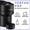 Nespresso Vertuo Pop Coffee Machine Bundle Pack Black