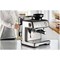 Ariete Espresso Coffee Machine and Bean Grinder, Stainless Steel