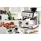 Ariete Espresso Coffee Machine and Bean Grinder, Stainless Steel