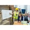 Bi-Office Maya Antimicrobial Magnetic Whiteboard, Lacquered Steel Surface, White Aluminium Frame, 1200x900mm