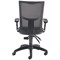 5 Star Lumo Mesh Chair with Height Adjustable Arms Charcoal