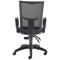 5 Star Lumo Mesh Chair with Fixed Arms Royal Blue