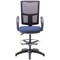 5 Star Lumo Mesh Chair Fixed Arms/Draughtsman Kit Royal Blue