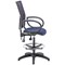 5 Star Lumo Mesh Chair Fixed Arms/Draughtsman Kit Royal Blue