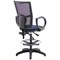 5 Star Lumo Mesh Chair Fixed Arms/Draughtsman Kit Royal Blue