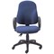 5 Star Lumo High Back Operator Chair Fixed Arms Royal Blue