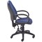 5 Star Lumo High Back Operator Chair Fixed Arms Royal Blue