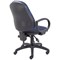 5 Star Lumo High Back Operator Chair Fixed Arms Royal Blue