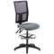 5 Star Lumo Mesh Chair No Arms Draughtsman Kit Charcoal