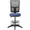 5 Star Lumo Mesh Chair No Arms Draughtsman Kit Royal Blue