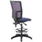 5 Star Lumo Mesh Chair No Arms Draughtsman Kit Royal Blue