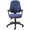 5 Star Lumo Hbk Operator Chair Adjustable Arms Royal Blue