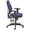5 Star Teso High Back Task Chair Height Adjustable Arms Blue