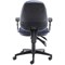 5 Star Teso High Back Task Chair Height Adjustable Arms Blue