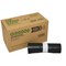 The Green Sack Medium Duty Refuse Sack, 90 Litre, Black, Pack of 200