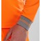 Beeswift Long Sleeve Polo Shirt, Orange, Large
