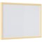 Bi-Office Pastel Non-Magnetic Whiteboard, Yellow Frame, 600x400mm