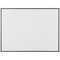 Bi-Office Basic Non-Magnetic Whiteboard, Black Frame, 1200x900mm Bi-Office Basic Non-Magnetic Whiteboard, Black Frame, 1200x900mm