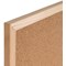Bi-Office Double-Sided Cork And Red Felt Board, 900x600mm, Wooden Frame