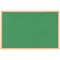 Bi-Office Earth Executive Felt Noticeboard, Oak MDF Frame, 1200x900mm, Green
