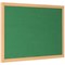 Bi-Office Earth Prime Felt Notice Board Oak MDF Frame Green 180x120cm