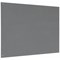 Bi-Office Unframed Noticeboard, 1175x875mm, Grey
