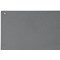 Bi-Office Unframed Noticeboard, 1175x875mm, Grey