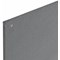 Bi-Office Unframed Noticeboard, 1175x875mm, Grey