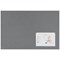 Bi-Office Unframed Noticeboard, 1175x875mm, Grey