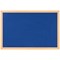 Bi-Office Earth Felt Notice Board, 900x600mm, Blue
