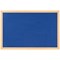 Bi-Office Earth Felt Notice Board, 1200x900mm, Blue