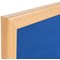 Bi-Office Earth Felt Notice Board, 1200x900mm, Blue