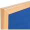 Bi-Office Earth Felt Notice Board 1200x900mm Blue