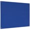 Bi-Office Unframed Noticeboard, 1175x875mm, Blue