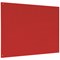 Bi-Office Unframed Noticeboard, 1175x875mm, Red