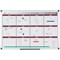 Bi-Office Maya 12 Month Magnetic Annual Planner, 900x600mm Bi-Office Maya 12 Month Magnetic Annual Planner, 900x600mm