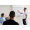 Bi-Office Maya Non-Magnetic Drywipe Whiteboard 2400x1200mm
