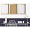 Bi-Office Positive Flow Gold Message Boards, Gold Frame, Assorted Pack of 3