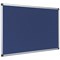 Bi-Office Fire Retardant Notice Board, 1200x900mm, Blue