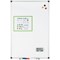 Bi-Office Maya Magnetic Whiteboard, Aluminium Frame, 900x600mm